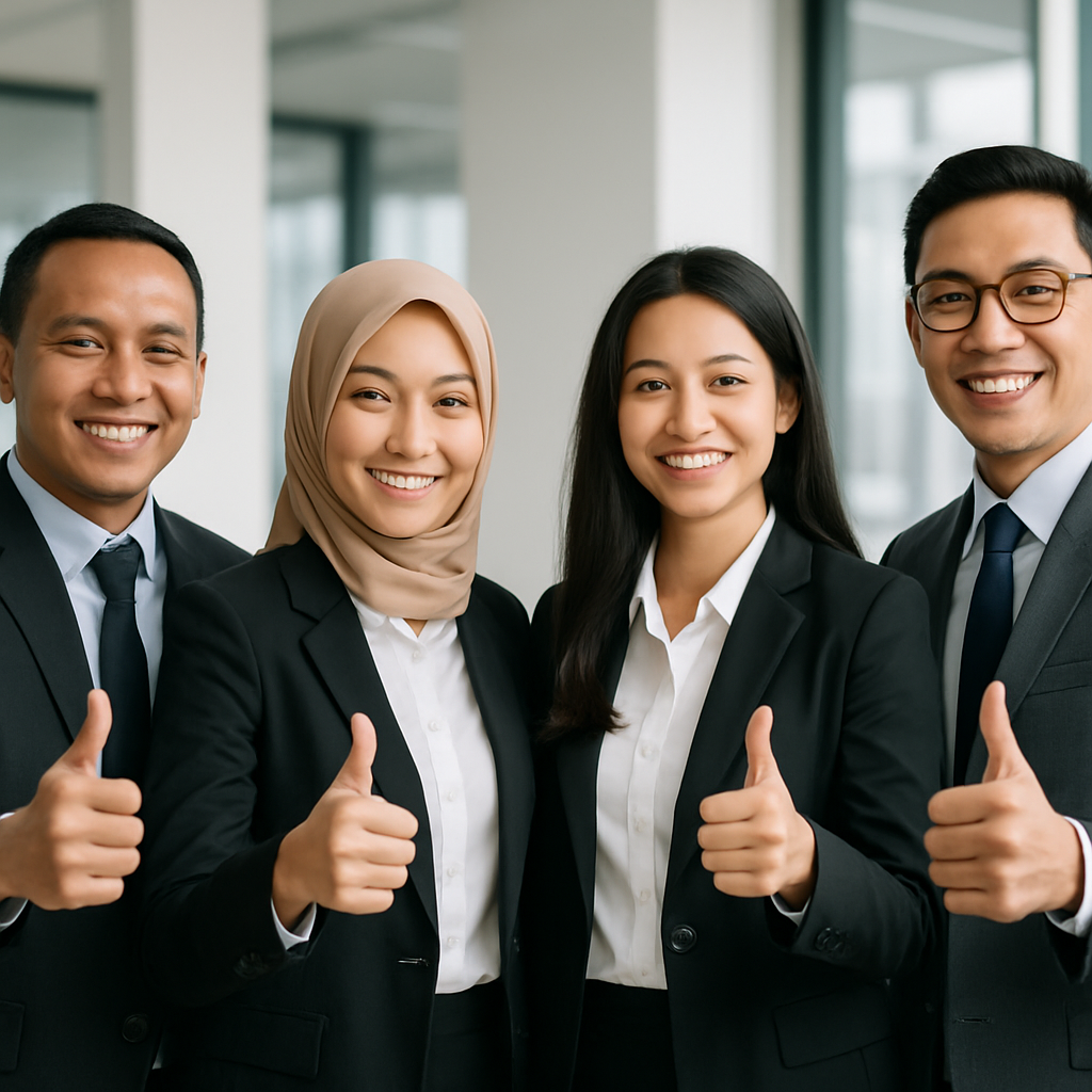 20250728 1254 indonesian business team simple compose 01k17sgectfge97yrszfem1my9